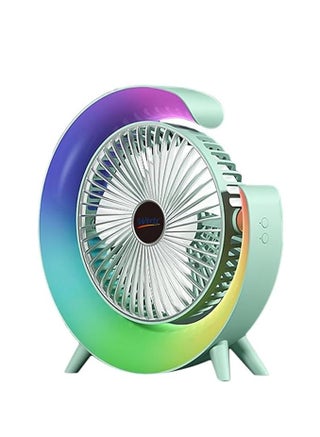 Wtrtr Desk Fan,USB Charging Mini Table Fan Colorful Light, Rotatable,Strong Airflow,3 Speed Wind,WTR-66 - pzsku/Z2C309D4525B123B29112Z/45/1746198566/eb2e3f61-450c-4b9f-8c33-a45d0be34c57