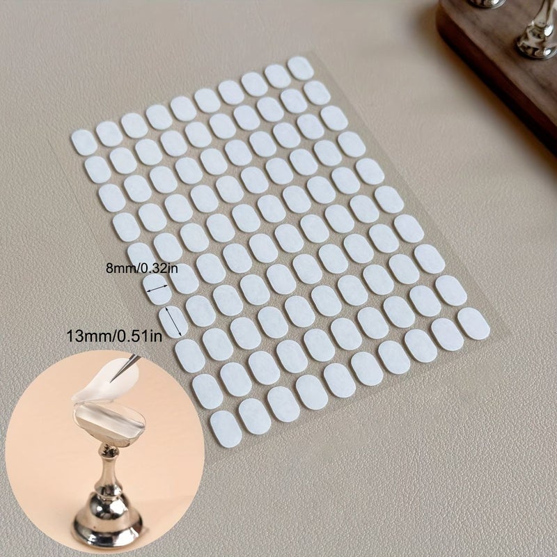 1600 قطعة من لاصقات الأظافر مزدوجة الوجه للزينة DIY لحفلات الزفاف والبالونات والسيارات - Image 2