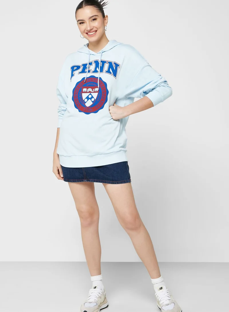 Urban Haul Graphic Drawstring Hoodie