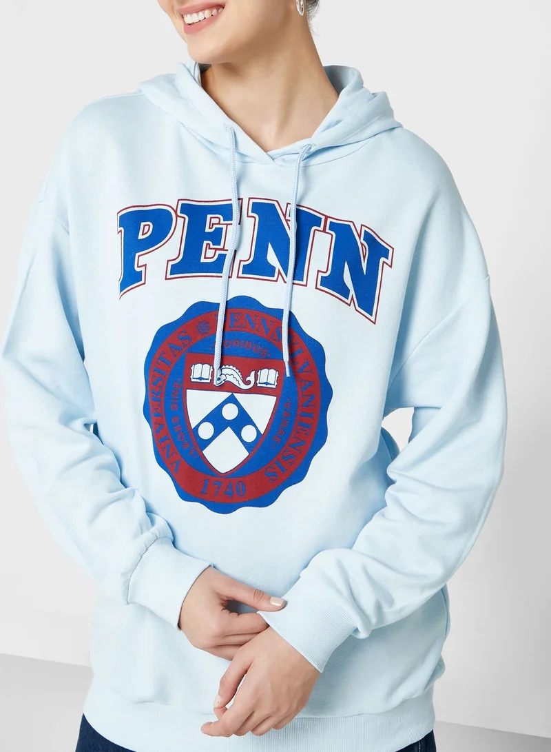 Urban Haul Graphic Drawstring Hoodie