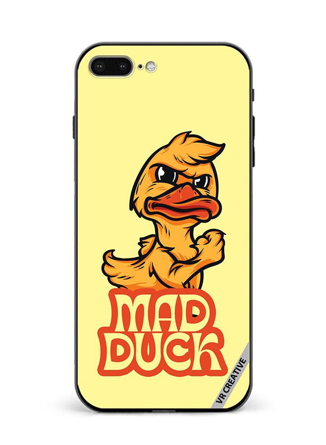 VR CREATIVE Protective Case Cover For Apple iPhone 7 Plus/8 Plus Mad Duck Design Multicolour - Image 1
