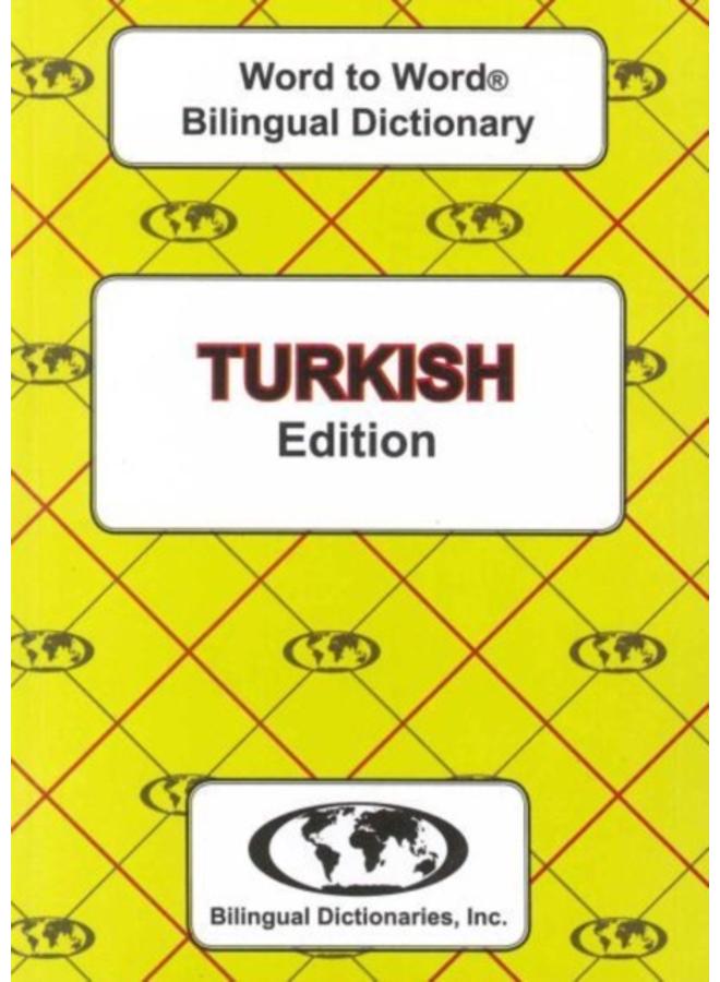 English-Turkish & Turkish-English Word-to-Word Dictionary