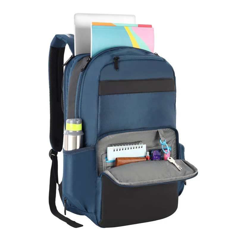 امريكان توريستر American Tourister Segno 2.0 Laptop Bag Exp - Navy - 1 Year Global Warranty
