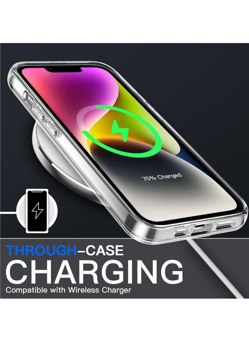 Houmt iPhone 14 Plus Case Soft TPU Material with 4 Corners Bumper Shockproof Scratch Resistant Anti Drop Slim Protective Cover 6.7 Inch - Image 3