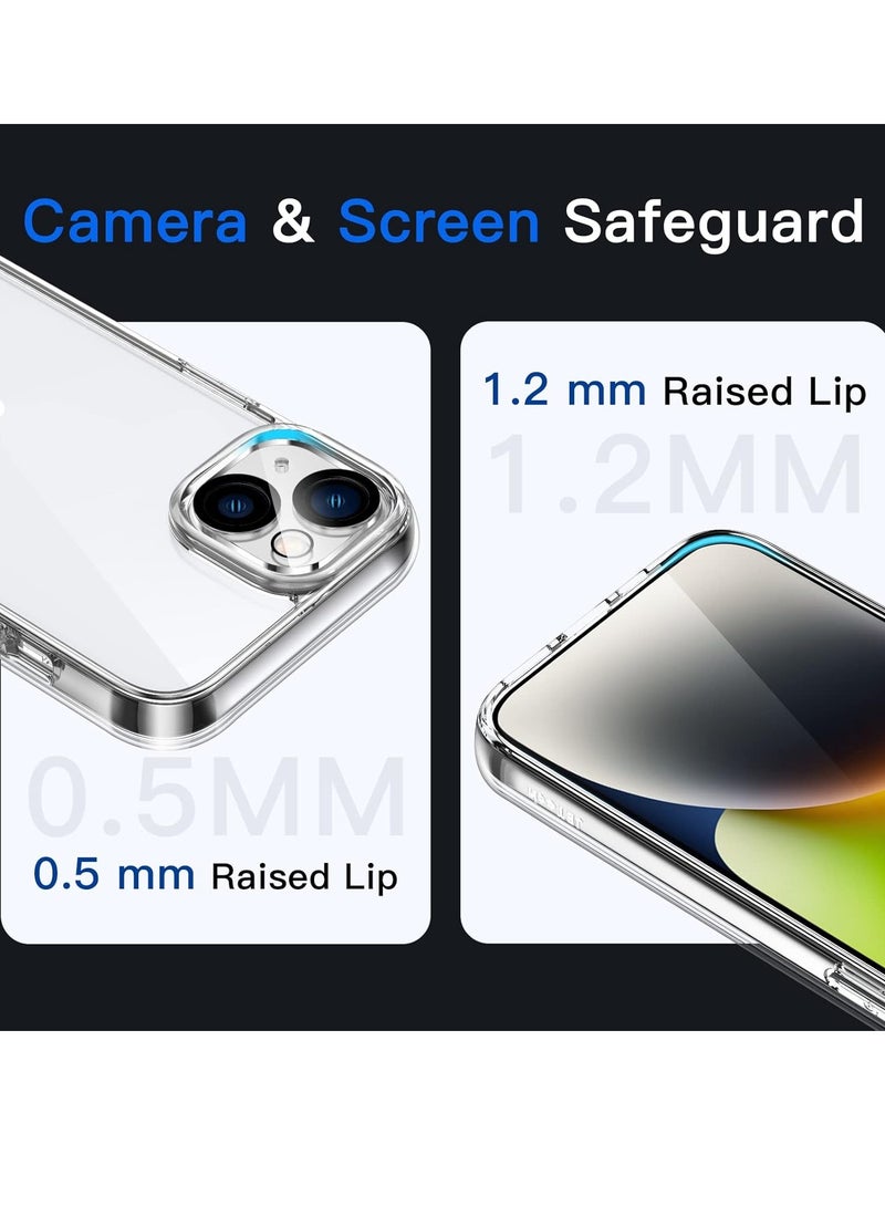 Houmt iPhone 14 Plus Case Soft TPU Material with 4 Corners Bumper Shockproof Scratch Resistant Anti Drop Slim Protective Cover 6.7 Inch - Image 2