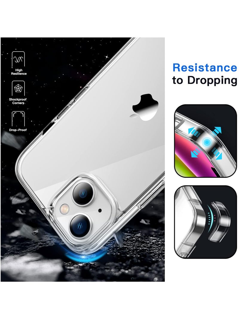 Houmt iPhone 14 Plus Case Soft TPU Material with 4 Corners Bumper Shockproof Scratch Resistant Anti Drop Slim Protective Cover 6.7 Inch - Image 4