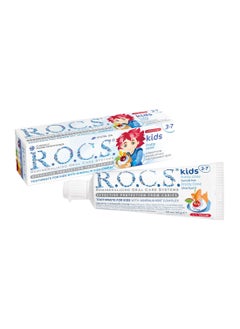 R.O.C.S Fluoride-Free Toothpaste Kids Fruity Cone 45 Grams  - Image 1