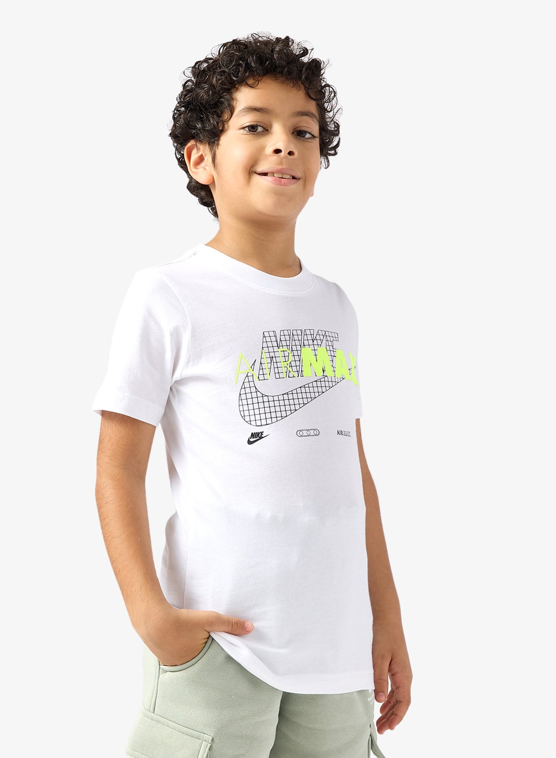 white volt nike shirt