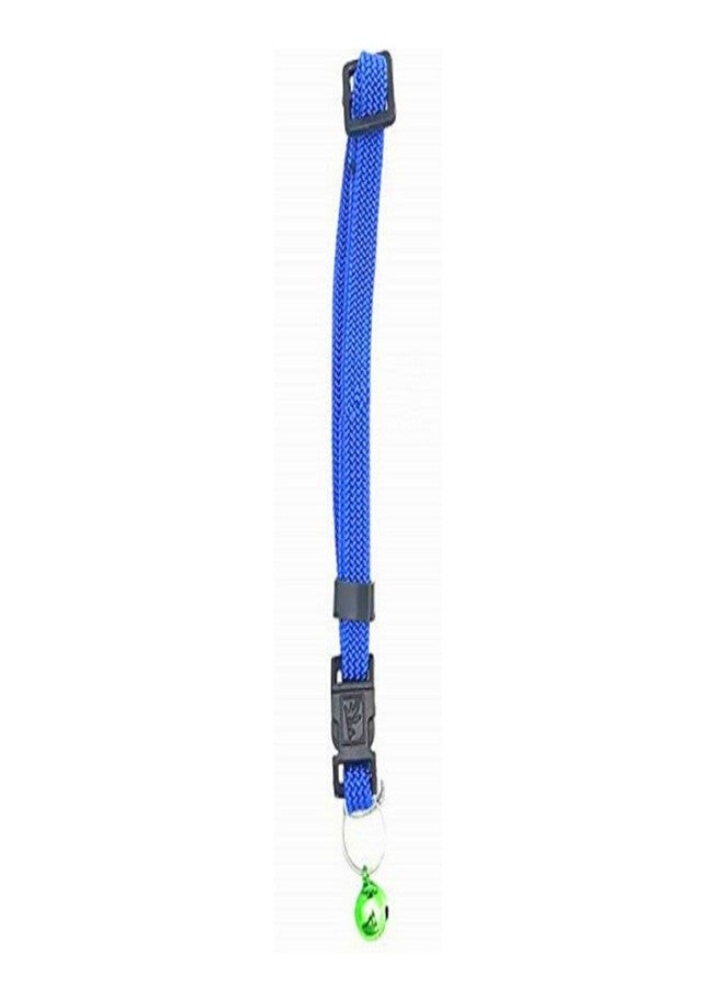 PawCloud Cat Collar with Bell, Blue - Image 1