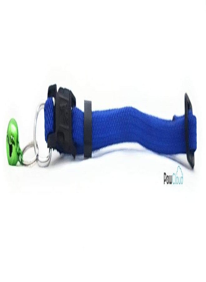 PawCloud Cat Collar with Bell, Blue - Image 2