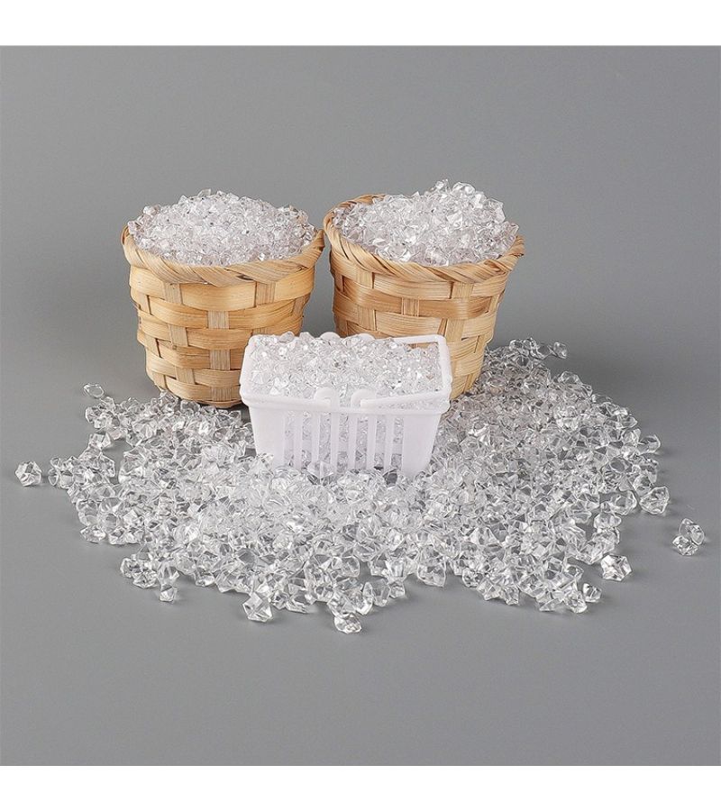 30g Mini Transparent Ice Cube Doll House Accessories DIY Photo Decoration - Image 1