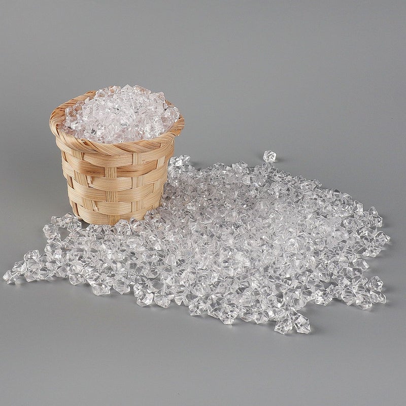 30g Mini Transparent Ice Cube Doll House Accessories DIY Photo Decoration - Image 3