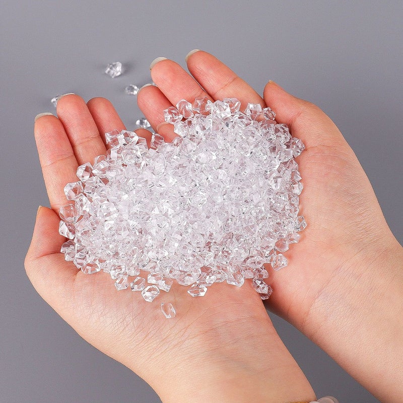 30g Mini Transparent Ice Cube Doll House Accessories DIY Photo Decoration - Image 5