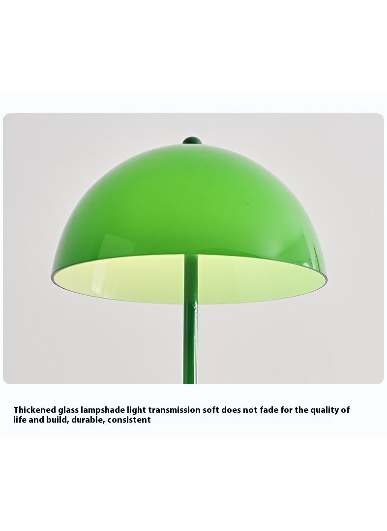 Generic - Emerald Green Floor Lamp, Bedroom Bedside Bean Sprout Table Lamp, LED Tri-Color Variable Lighting - Image 1