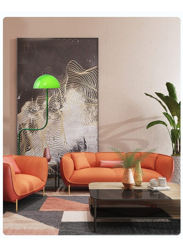 Generic - Emerald Green Floor Lamp, Bedroom Bedside Bean Sprout Table Lamp, LED Tri-Color Variable Lighting - Image 1