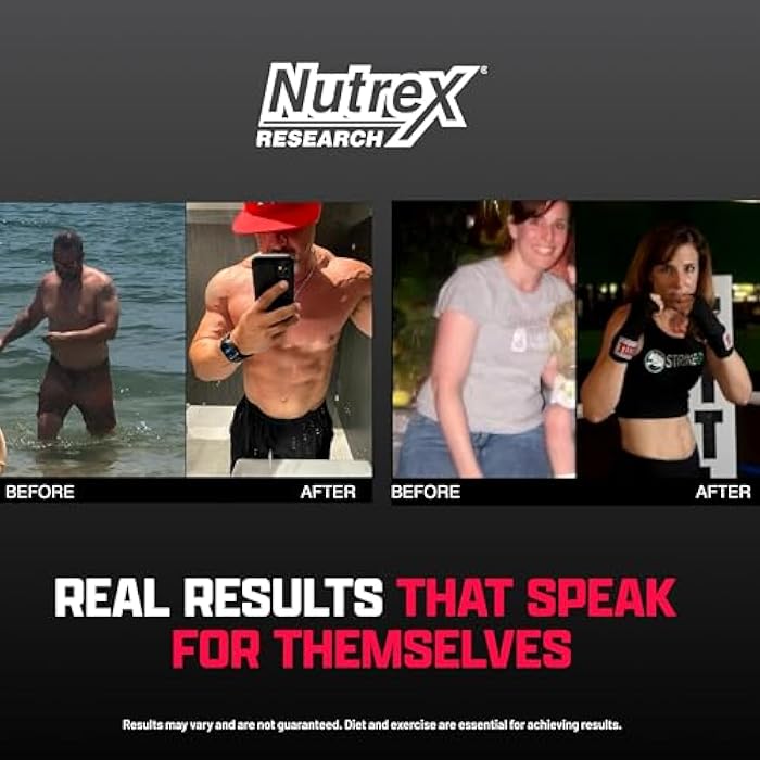 Nutrex Research Lipo-6 Black Ultra Concentrate Thermogenic Fat Burner Supplement, Increase Weight Loss, Energy & Intense Focus 120 Diet Pills - Image 4