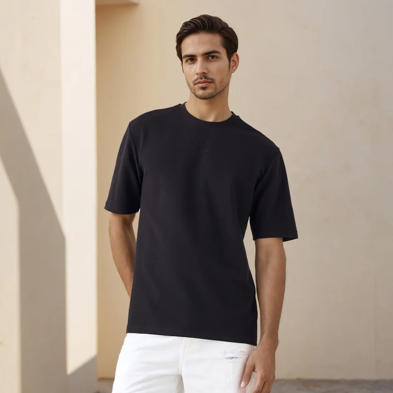 Splash FAV Relaxed Fit Textured T-shirt