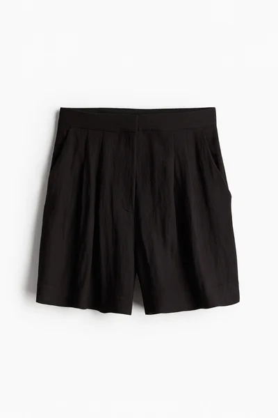 H&M Tiered High Waist Shorts
