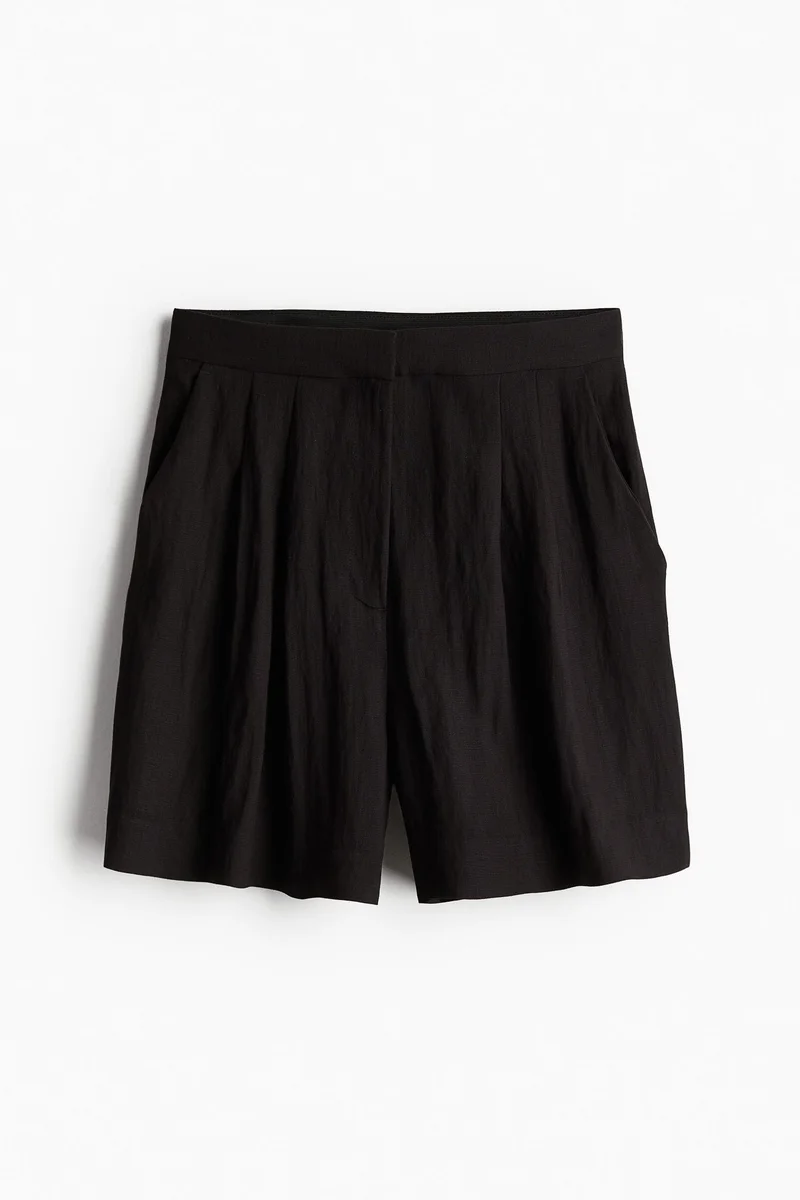 اتش اند ام Tiered High Waist Shorts