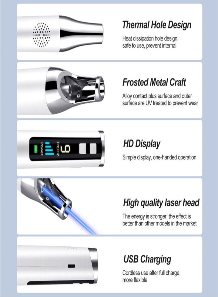 Handheld Laser Picosecond Skin Tattoo Dark Spot Removal Laser Pen Beauty Device（Blu-ray） - Image 4