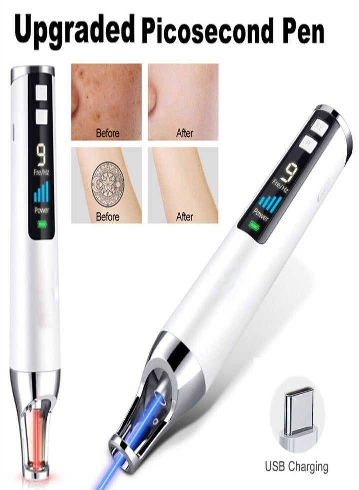 Handheld Laser Picosecond Skin Tattoo Dark Spot Removal Laser Pen Beauty Device（Blu-ray） - Image 3