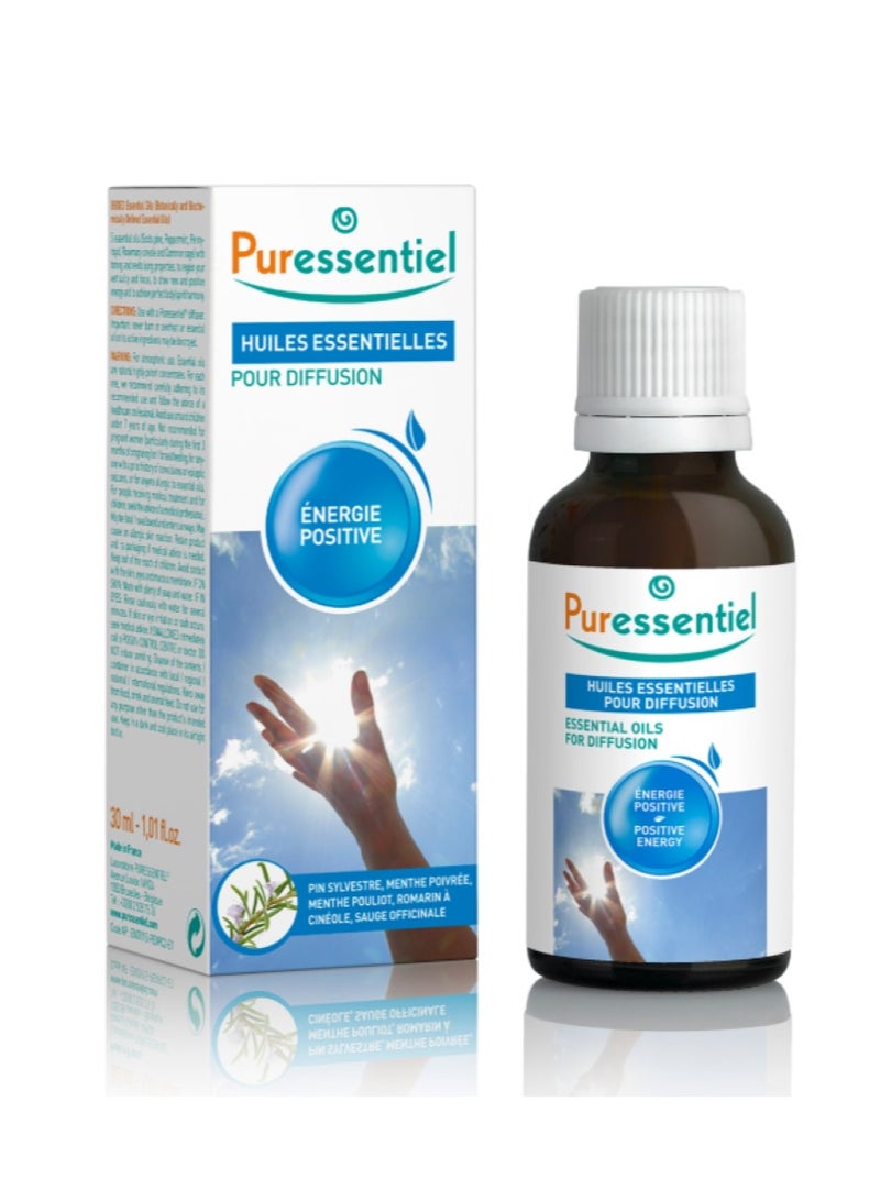 Puressentiel Essential Oils for Diffusion Positive Energy 30ml - Image 2