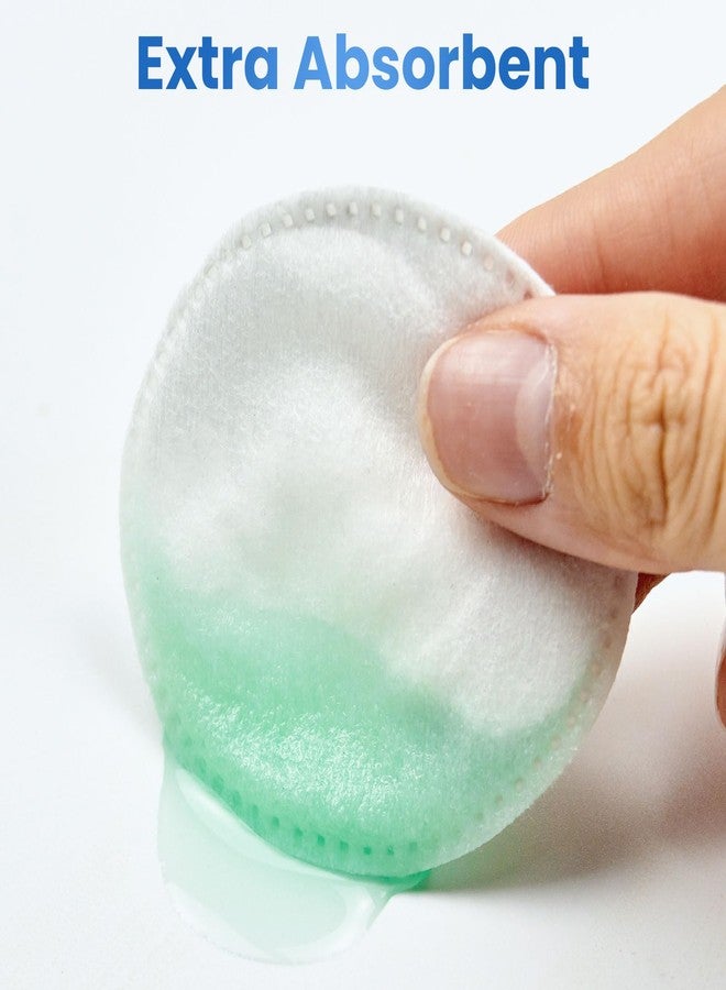 Bcowos Cotton Rounds 160 Count, Cotton Pads for Face, Soft, Lint-Free, Super Absorbent Makeup Remover Pads for All Skin Types, Used for Removing Makeup, Applying Toners, Facial Cleansing, Nail Care - Image 4