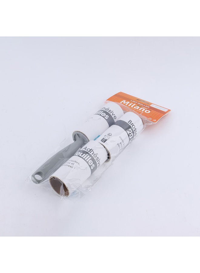 Milano Lint Roller – Effective Lint & Pet Hair Remover for Clothes, Upholstery & Furniture, Portable Design, Sticky & Reusable Sheets, Easy to Use, Ideal for Home & Travel 22Cm