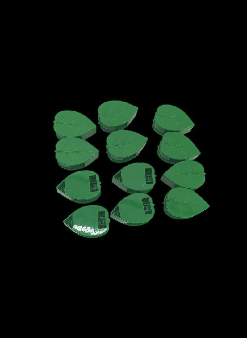 درامــــــا هوم  مشبك تثبيت النباتات المتسلقة خضراء 12 قطعة3X2X1 سم - Image 2