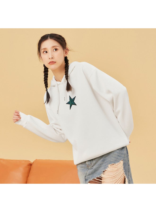 ERKE China Hong Series】unisex Hooded Sweatshirt, Autumn Warmth And Cold-resistant Thick Long-sleeve Hoodie - Image 5