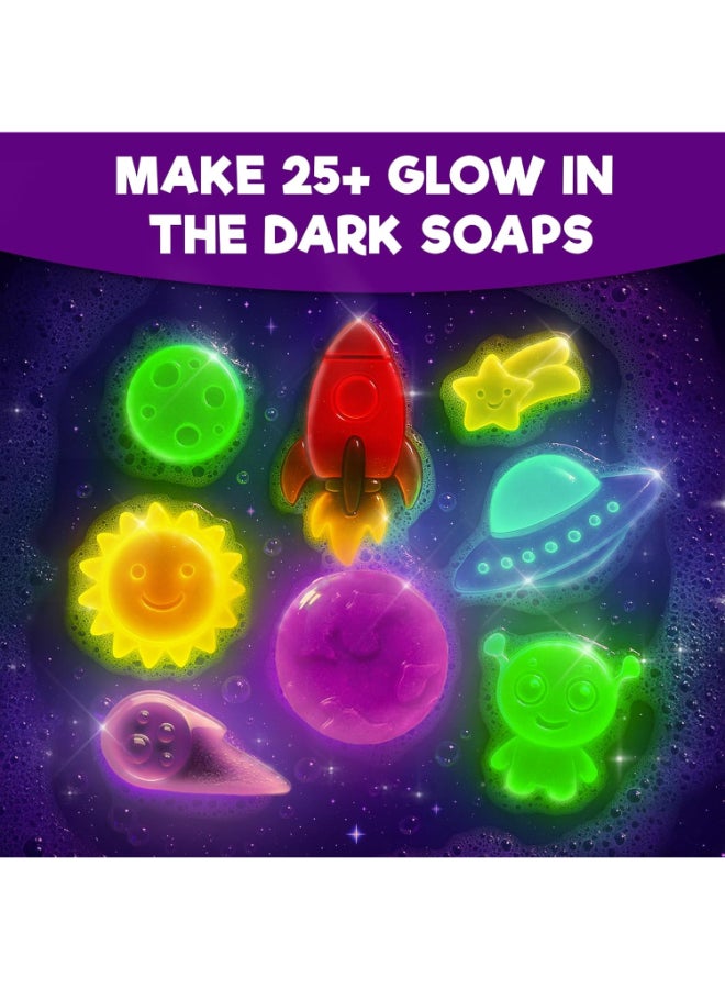 Doctor Jupiter Space Super Soaps - Soap Making Kit for Kids Ages 4+ | Science Kit for Kids 4-5-6–7-8-12 Year Olds | Birthday Gift Ideas for Boys & Girls, Space Toys, Summer Activities - Image 3