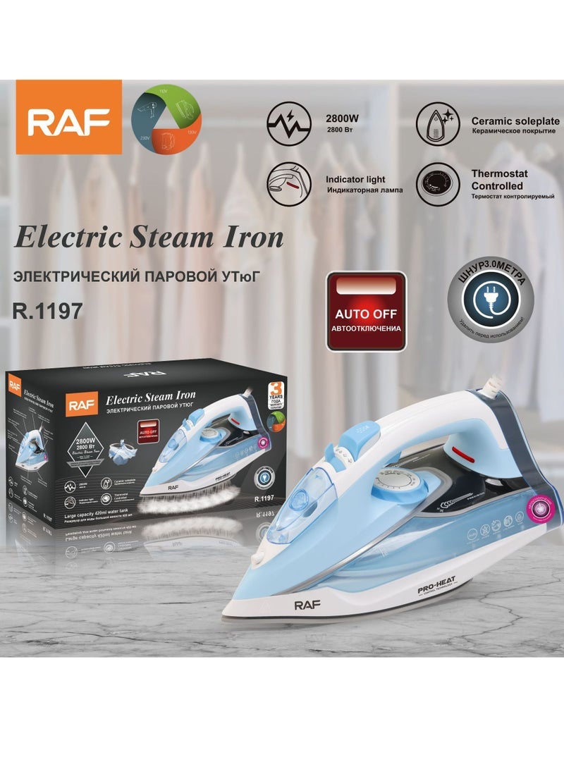 آر إيه أف مكواة بخار منزلية محمولة، ماكينة كي صغيرة محمولة - Image 2