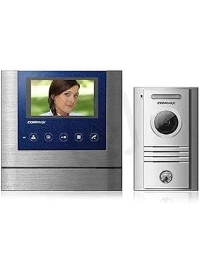 COMMAX CDV43M+DRC40K Set Video Door Phone Hand Free 4.3′′COMMAX 4.3′′ Video Door Phone and Camera Kit CDV43M/DRC40KTOUCH BUTTON