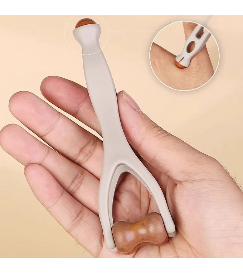 2 Pcs Head Massager Soul Extractor And Finger Massage Stick With Rollers Octopus Scalp Massager With 12 Claws Handheld Scalp Vibrating Massager For Deep Relaxing Comfortable Experience - Image 4