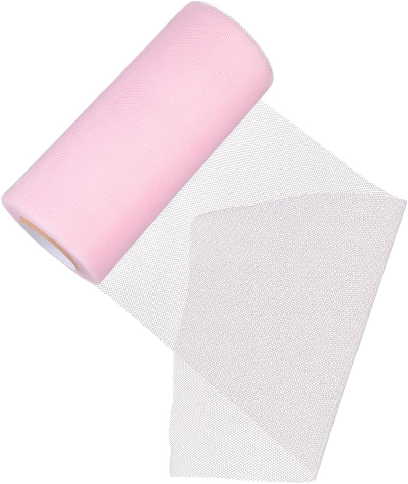 LALAFINA Yards Tulle Cloth Roll for Wedding Decorations Craft Tutu Skirts Chair Bows and Table Decor Versatile Fabric for Projects and Luxury Packaging - Image 1