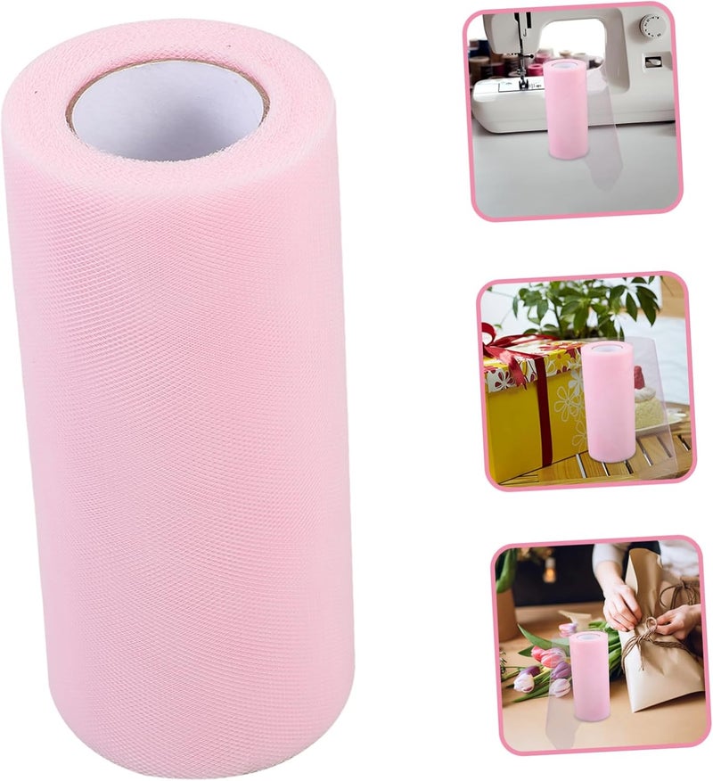 LALAFINA Yards Tulle Cloth Roll for Wedding Decorations Craft Tutu Skirts Chair Bows and Table Decor Versatile Fabric for Projects and Luxury Packaging - Image 2
