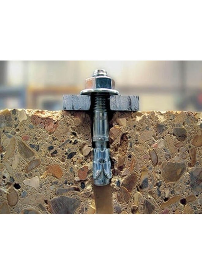 Biella Pack Of 5 Screw Bolts Hex Nut Expansion Bolt Sleeve Anchors Heavy Duty Wall Plug For Wall Anchor Caverty Wall Fixings (12mm) - Image 5