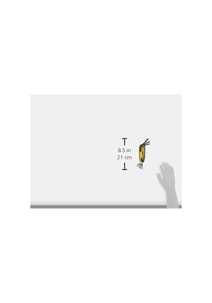 DEWALT DWHT70264 Durable & Ergonomic Design Folding Locking Torx Hex Key Set - Image 2