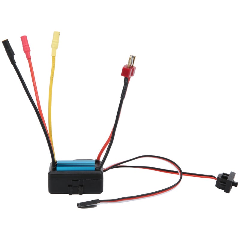 35A Small Brushless Electronic Speed Controller ESC for 1/18 1/16 Remote Control CarBlue - Image 1