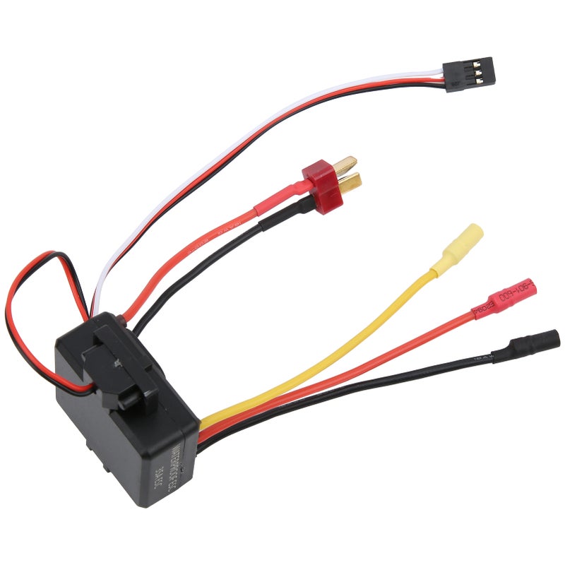 35A Small Brushless Electronic Speed Controller ESC for 1/18 1/16 Remote Control CarBlue - Image 3