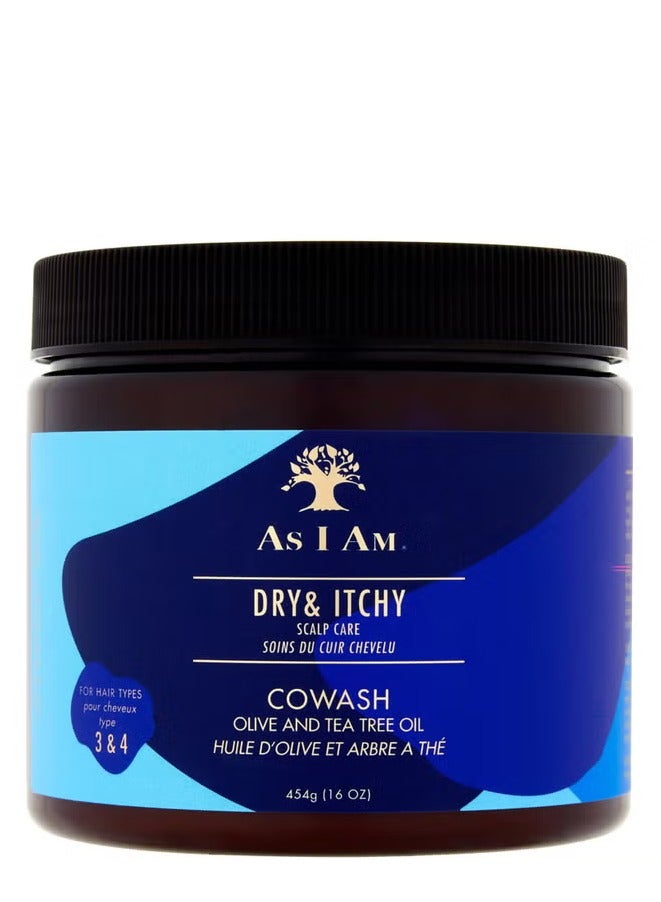 As I Am Dry & Itchy Scalp Care Olive and Tea Trea Oil Shampoo & Co-Wash - Image 3