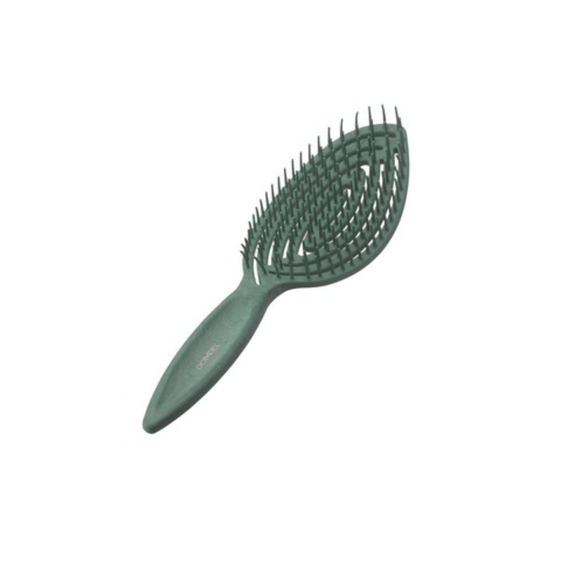 Dompel silicon brush natural with bamboo scent/Green