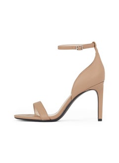 CALVIN KLEIN LEATHER HEELED SANDALS - 9 CM  - Image 2