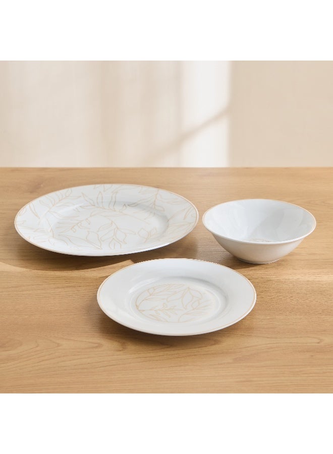 هوم بوكس طقم عشاء بريميا 12 قطعة أوراق شجر - Image 2