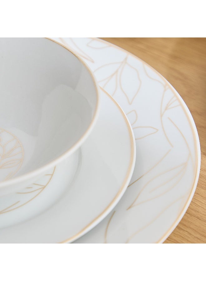 هوم بوكس طقم عشاء بريميا 12 قطعة أوراق شجر - Image 3