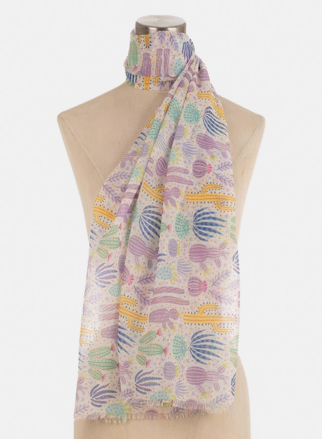 Premoda Women's Scarf Multicolor (90x175cm) - Image 2