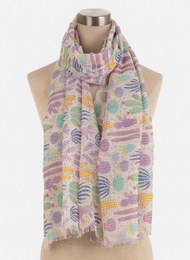 Premoda Women's Scarf Multicolor (90x175cm) - Image 1