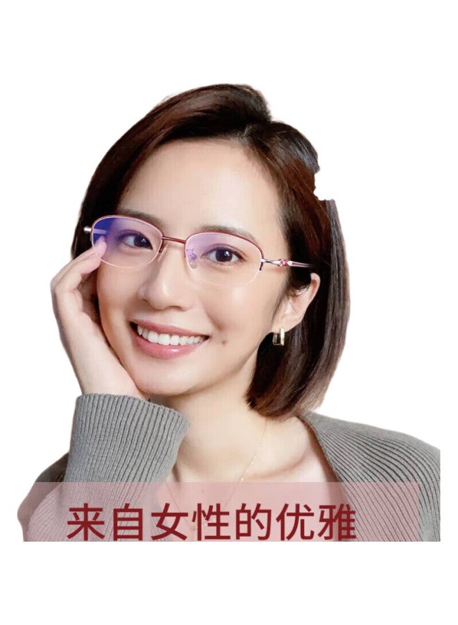 Lesca Lunetier Anti-blue Light Radiation Women's Reading Gl High-end Genuine High Definition Fashion Presbyopic Gl For Middle-aged And Elderly - Image 3