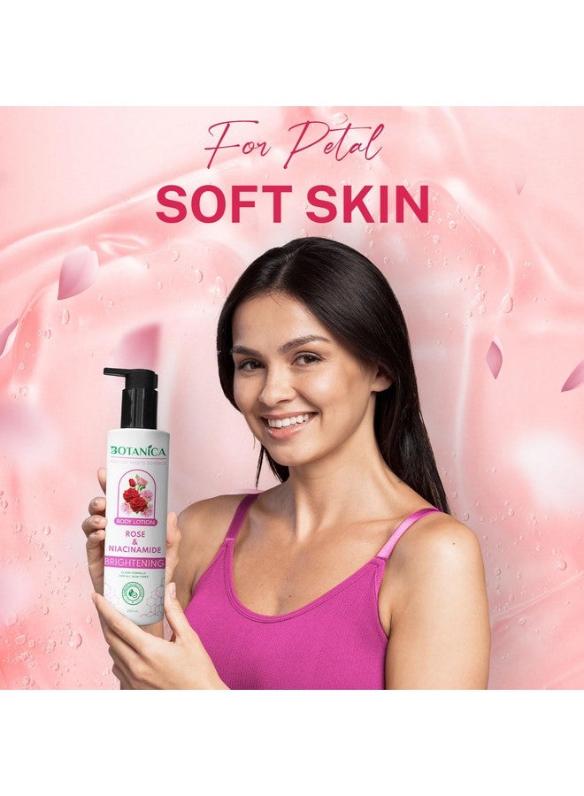Jaquline USA Botanica Rose Niacinamide Body Lotion 250Ml - Image 4