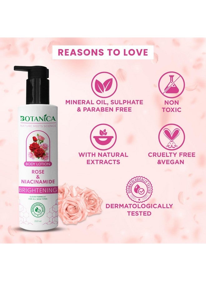 Jaquline USA Botanica Rose Niacinamide Body Lotion 250Ml - Image 5